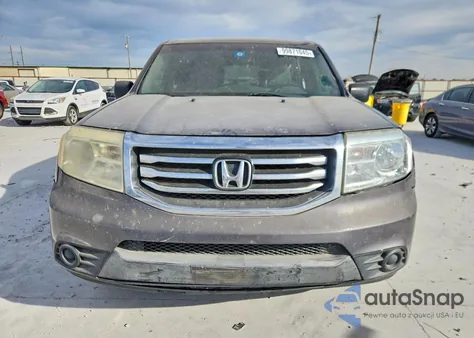 2014 Honda Pilot Lx z USA, uszkodzony, nr VIN 5FNYF3H24EB012914